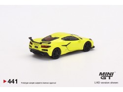 CHEVROLET CORVETTE Z06 2023 - ACCELERATE YELLOW - 1:64 - Mini GT