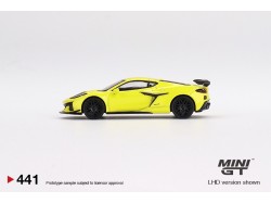 CHEVROLET CORVETTE Z06 2023 - ACCELERATE YELLOW - 1:64 - Mini GT