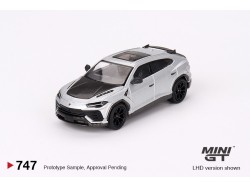 LAMBORGHINI URUS PERFORMANTE 2024 - šedá - 1:64 - Mini GT