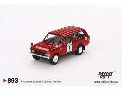 LAND ROVER RANGE ROVER  nr.1 HILL Rally 1971 - red - 1:64 - Mini GT