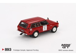 LAND ROVER RANGE ROVER  nr.1 HILL Rally 1971 - red - 1:64 - Mini GT