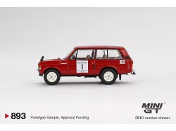LAND ROVER RANGE ROVER  nr.1 HILL Rally 1971 - red - 1:64 - Mini GT
