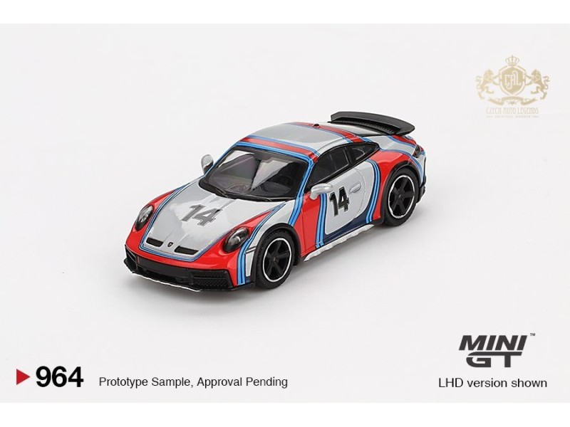 Porsche 911 Dakar Ice Grey Metallic "Rally 1978" - 1:64 - Mini GT