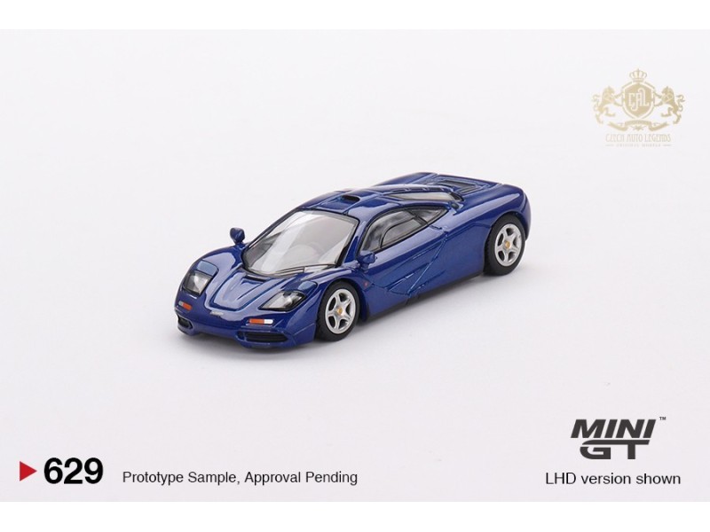 MCLAREN F1 1993 - Cobalt blue - 1:64 - Mini GT