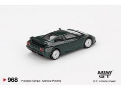 Bugatti EB110 GT 1995 - dark green - 1:64 - Mini GT