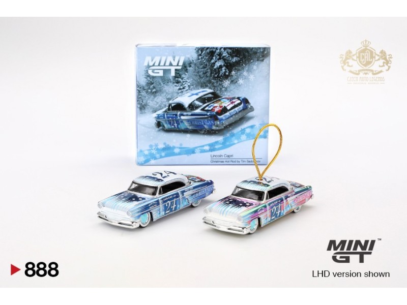 Lincoln Capri Christmas Hot Rod by Tim Sadchikov 2024 Christmas Edition  -1:64 - Mini GT