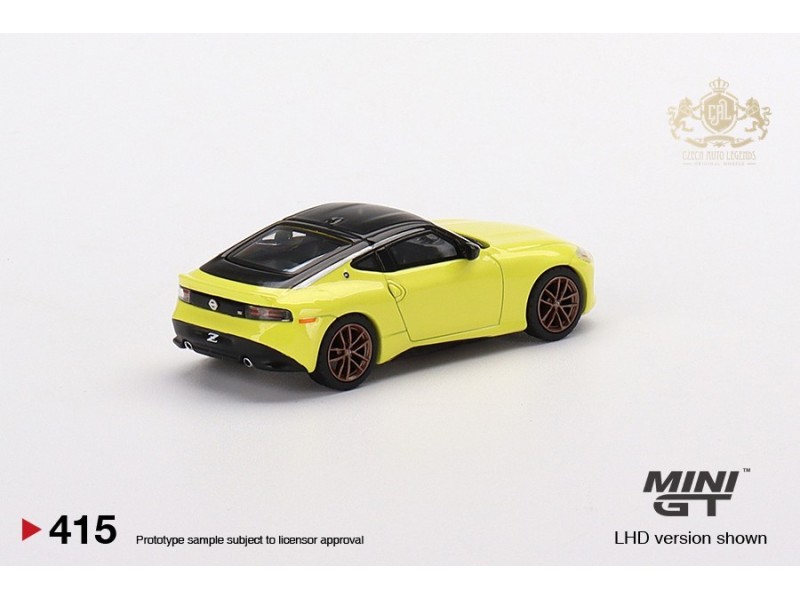 Nissan Z Proto Spec 2023, žlutá -1:64 - Mini GT/MIJO