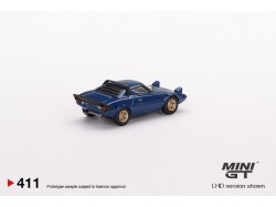Lancia Stratos Hf Stradale, Blue -1:64 - Mini GT/MIJO
