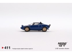 Lancia Stratos Hf Stradale, Blue -1:64 - Mini GT/MIJO