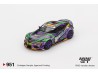 TOYOTA GR SUPRA KUHL D1GP EVANGELION RACING 2021 - 1:64 - Mini GT - blister