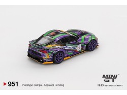 TOYOTA GR SUPRA KUHL D1GP EVANGELION RACING 2021 - 1:64 - Mini GT - blister