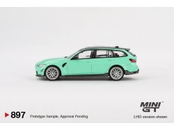 BMW M3 TOURING (G81) M Performance  mint green 2022 -1:64 - Mini GT/ blistr - blister