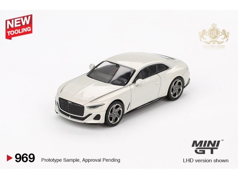 BENTLEY BATUR BONNEVILLE Wite Pearl 2022 -1:64 - Mini GT