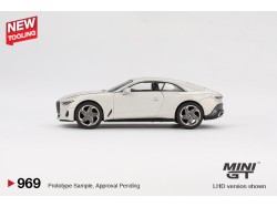 BENTLEY BATUR BONNEVILLE  White pearl 2022 -1:64 Mini GT- blister