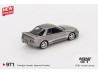 NISSAN GT-R (R32) VEILSIDE COMBAT C-I 2011 - grey met. -1:64 Mini GT