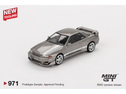 NISSAN GT-R (R32) VEILSIDE COMBAT C-I COMBAT GREY 2011 -1:64 Mini GT -  blister