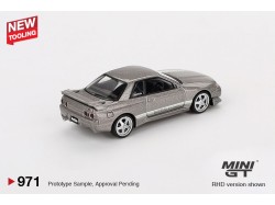NISSAN GT-R (R32) VEILSIDE COMBAT C-I COMBAT GREY 2011 -1:64 Mini GT -  blistr