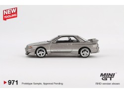 NISSAN GT-R (R32) VEILSIDE COMBAT C-I COMBAT GREY 2011 -1:64 Mini GT -  blister