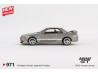 NISSAN GT-R (R32) VEILSIDE COMBAT C-I COMBAT GREY 2011 -1:64 Mini GT -  blister