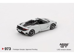 MCLAREN 750S SPIDER sv. šedá 2024 -1:64 Mini GT/blistr - blister