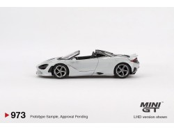 MCLAREN 750S SPIDER sv. šedá 2024 -1:64 Mini GT/blistr - blister