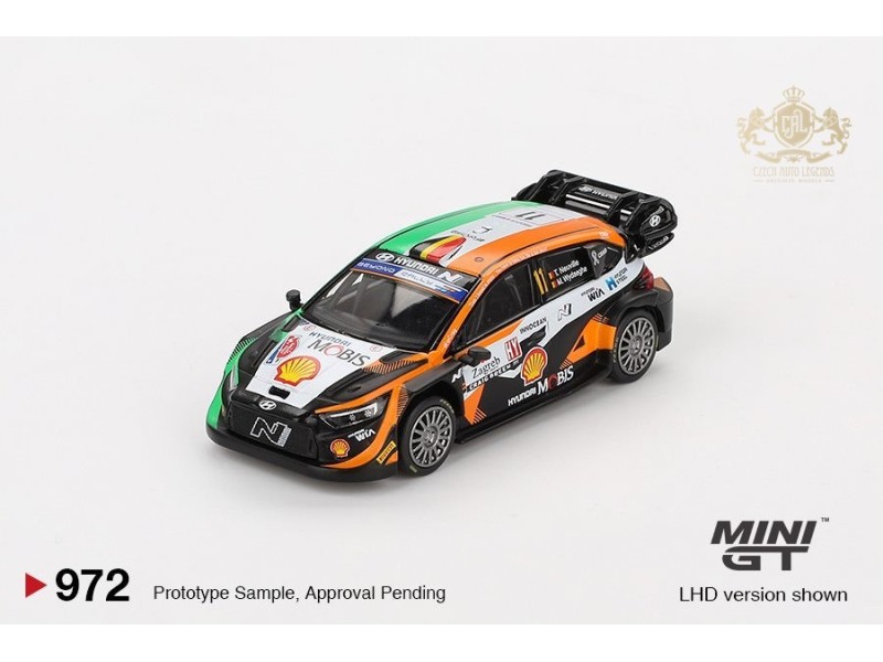 HYUNDAI I20 N RALLY 1 n.11 RALLY CROATIA 2023 -1:64 Mini GT/blistr - blister