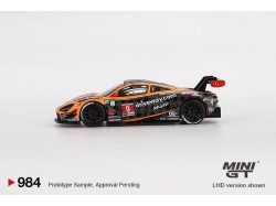 McLaren 720S GT3 Evo Pfaff Motorsports 2024 IMSA Daytona 24 Hr.  - oranžová  - 1:64 - Mini GT - blistr - blister