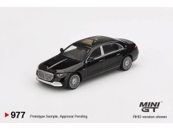Mercedes-Maybach S 680 - černá -1:64  - Mini GT - blistr
