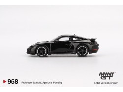 PORSCHE 911 (992) DAKAR 2023- Black -1:64 - Mini GT-blistr - blister