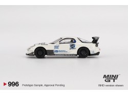 MAZDA RX7 (FD3S) ITOSYOUKAI REI-GOUKI WITH RE AMEMIYA 2004 - bílá - 1:64 -Mini GT - blister
