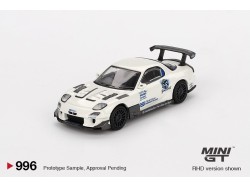 MAZDA RX7 (FD3S) ITOSYOUKAI REI-GOUKI WITH RE AMEMIYA 2004 - White 1:64 -Mini GT - blister