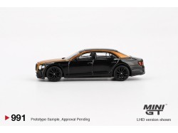 BENTLEY FLYING SPUR  2024 -gold met/black - 1:64 -Mini GT