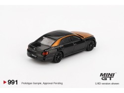 BENTLEY FLYING SPUR  2024 -gold met/black - 1:64 -Mini GT - blister