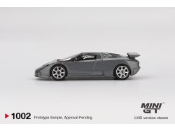 BUGATTI EB110 SUPER SPORT- šedá - 1:64 -Mini GT - blister