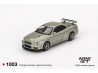NISSAN SKYLINE GT-R (R34) V- SPEC II NÜR MILLENIUM JADE 2002 - 1:64 -Mini GT