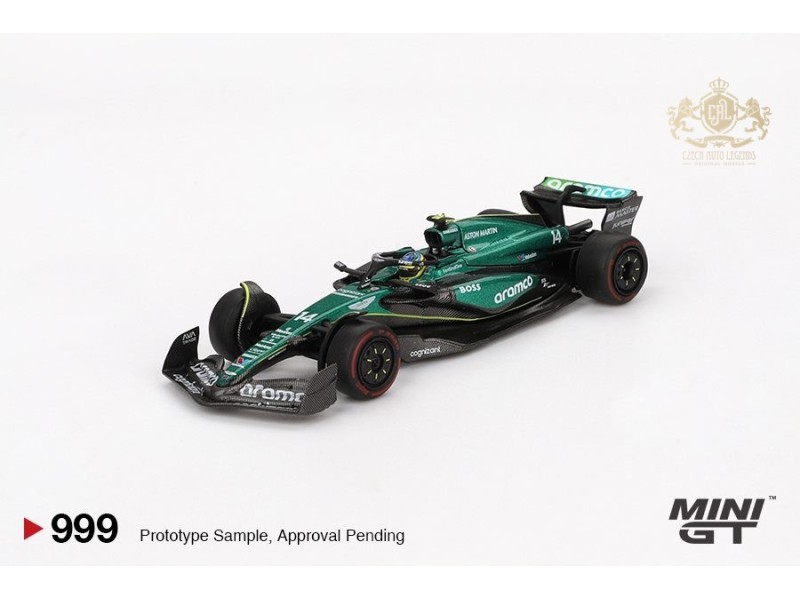 F1 ASTON MARTIN AMR24 n.14 BAHRAIN GP 2024 - 1:64 -Mini GT