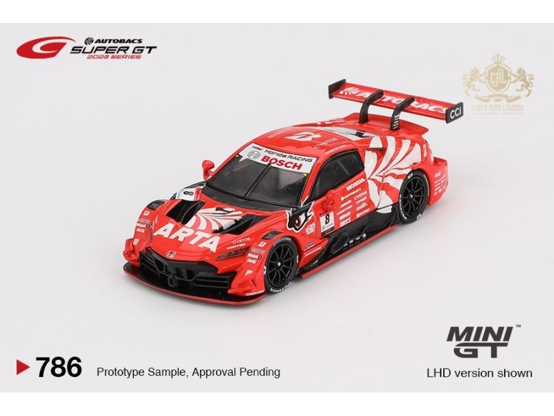 Honda NSX-GT "Type S" GT500 n.8 "ARTA MUGEN NSX-GT " 2023  - 1:64 -Mini GT - blister