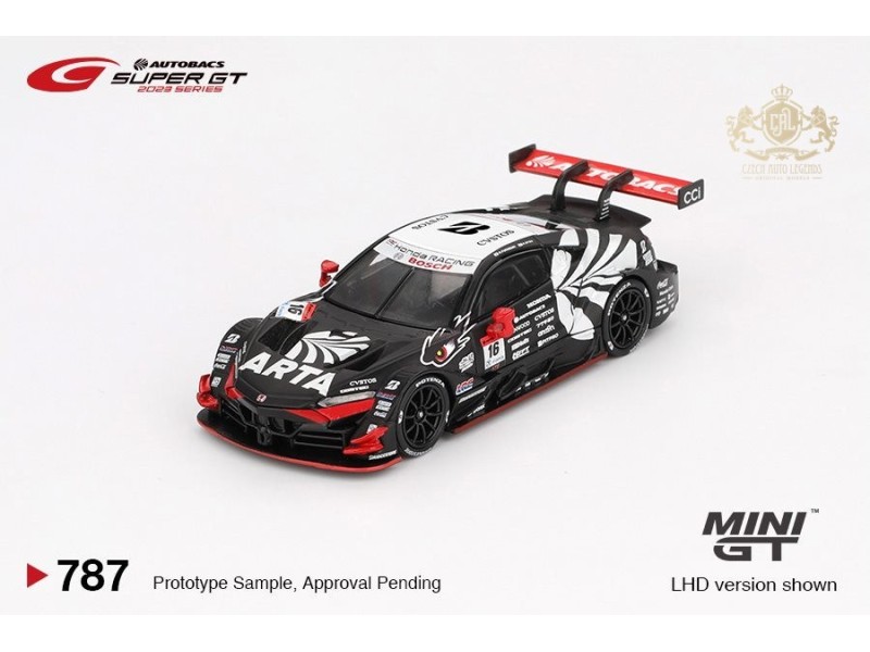 Honda NSX-GT "Type S" GT500 n.16 "ARTA MUGEN NSX-GT 2023  - 1:64 -Mini GT - blister