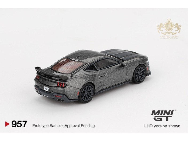 Ford Mustang Dark Horse  2024 - Carbonized Gray - 1:64 -Mini GT - blister
