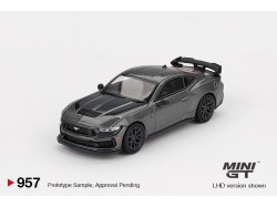 Ford Mustang Dark Horse  2024 - šedá - 1:64 -Mini GT - blister