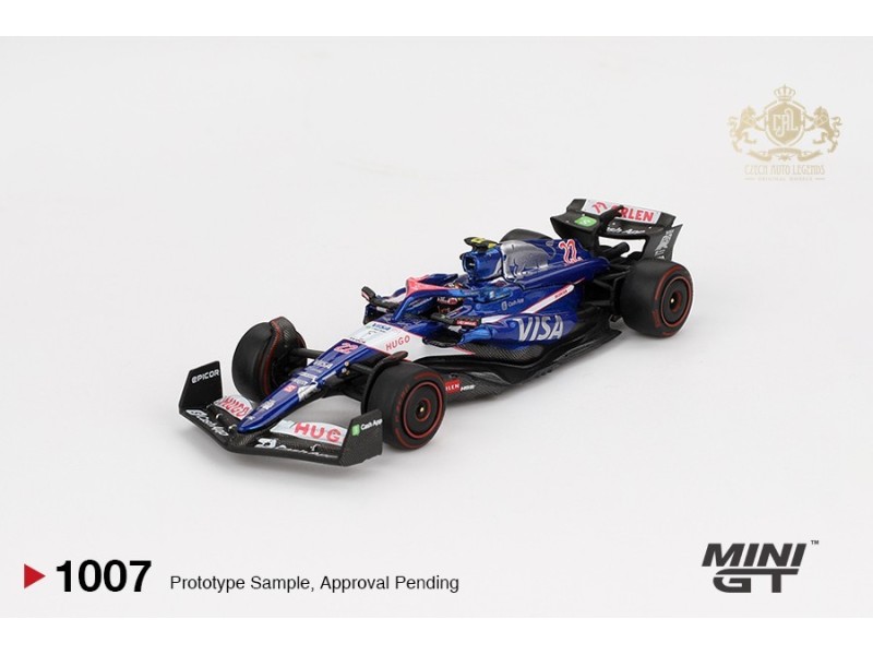 RED BULL VCARB 01 n.22 2024 Bahrain GP  - 1:64 -Mini GT - blister