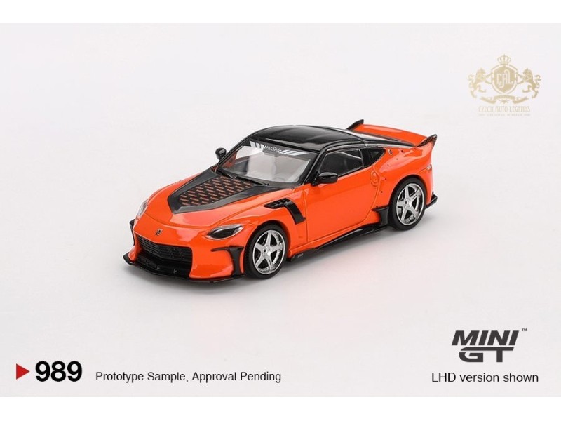 Nissan NISSAN Z VEILSIDE FFZ400 2024 - orange - 1:64 - Mini GT - blister