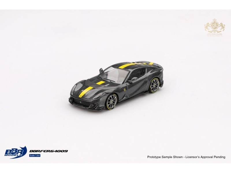 FERRARI 812 COMPETITIZON 2024 - šedá met. -1:64 - BBR