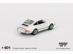 PORSCHE 911 (901) 2,7 CARRERA RS GRAND PRIX - bílá -1973 - 1:64 - Mini GT