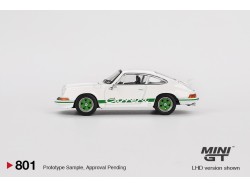 PORSCHE 911 (901) 2,7 CARRERA RS GRAND PRIX - bílá -1973 - 1:64 - Mini GT