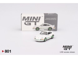 PORSCHE 911 (901) 2,7 CARRERA RS GRAND PRIX - bílá -1973 - 1:64 - Mini GT