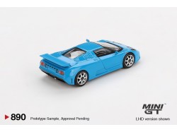 BUGATTI EB110 SUPER SPORT 1995 - modrá -1:64 - Mini GT