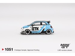 FIAT ABARTH 595 LB-WORKS X ABAS WORKS IZTK 2024 - 1:64 - Mini GT - blister