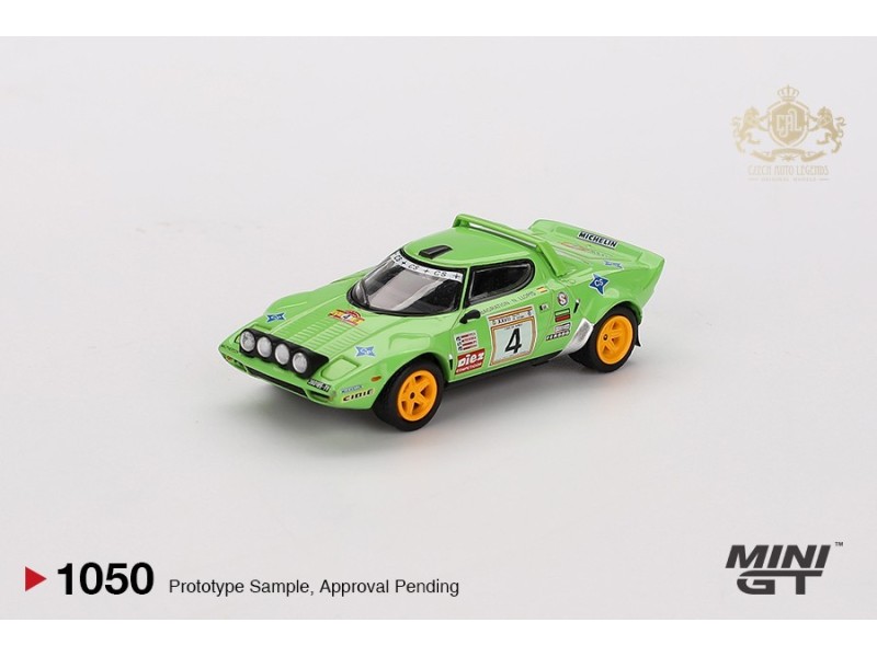 LANCIA STRATOS HF n.4 SPANISH RALLY CHAMPION 1979 - 1:64 - Mini GT - blister