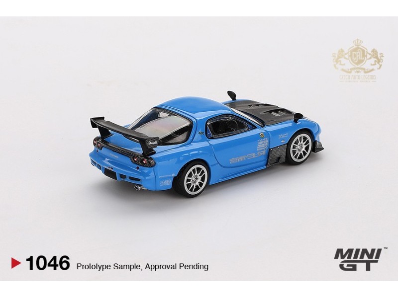 MAZDA RX7 (FD3S) RE-AMEMIYA 20B NA 3ROTOR-7 AMA-SAN GO 2025 - 1:64 - Mini GT